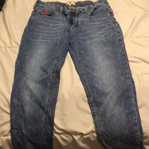 Washout boyfriend jeans